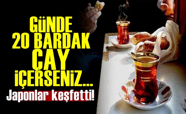 Çok Çay İçenlere Müthiş Haber!