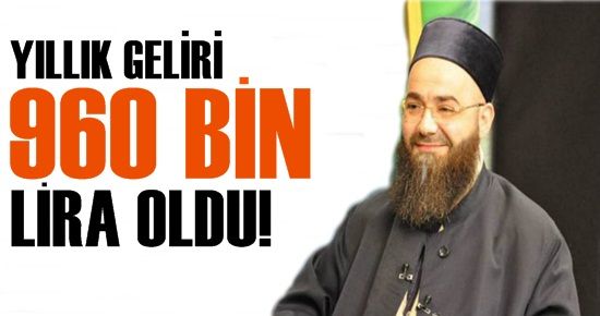 CÜBBELİ'NİN GELİRİ 1 MİLYON LİRAYA DAYANDI