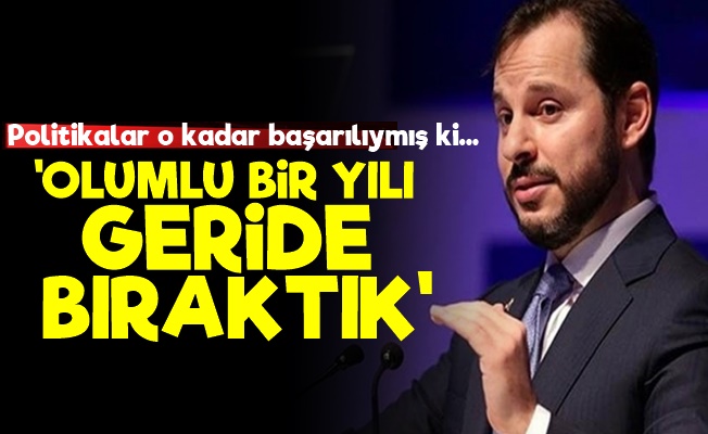 Damat Bey: Olumlu Bir Yılı Geride Bıraktık