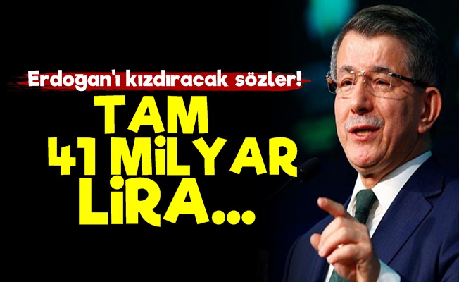 Davutoğlu'ndan Erdoğan'a Sert Çıkış!