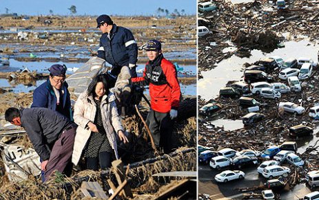 DEPREM JAPONYA’YI DENİZE KAYDIRDI!