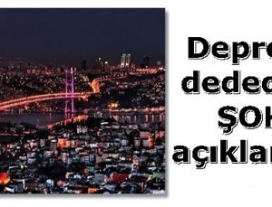 DEPREMİN OLACAĞI TARİHİ AÇIKLADI!