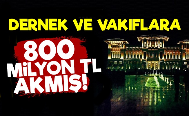 Devletin Kasasından 800 Milyon TL!