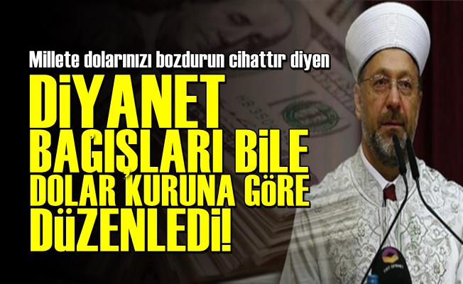 Diyanet'ten 'Dolar Kuru' Güncellemesi!