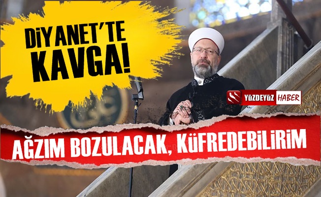 Diyanet'te Ali Erbaş ile Üyeler Arasında Kavga