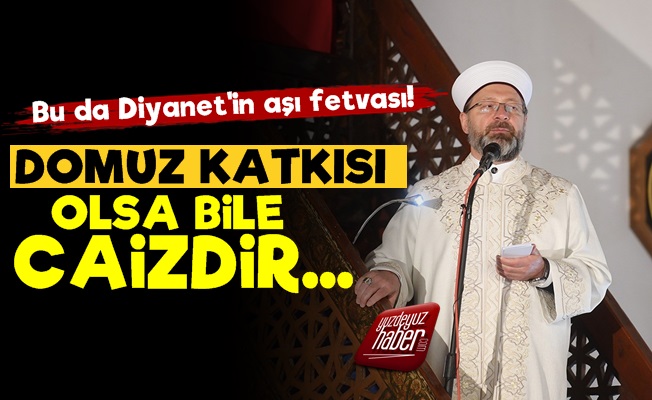 Diyanet'ten Korona Aşısına 'Caiz' Fetvası!