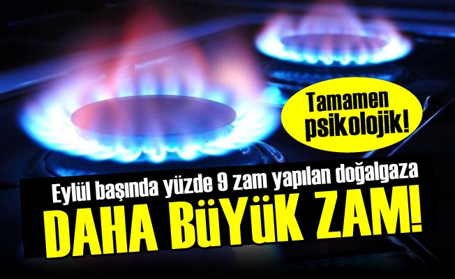 Doğalgaza Büyük Zam Geliyor!