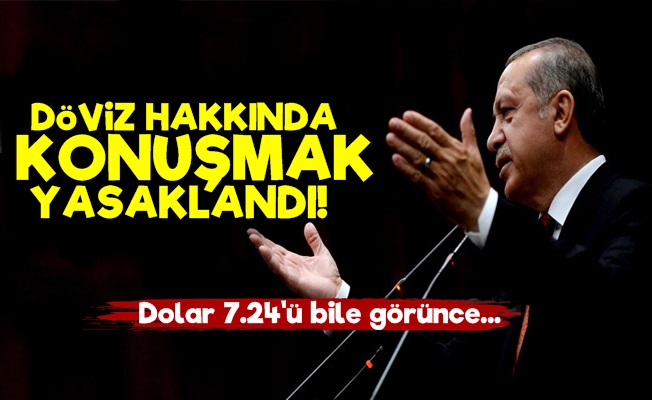 Döviz Hakkında Konuşmak Yasaklandı!