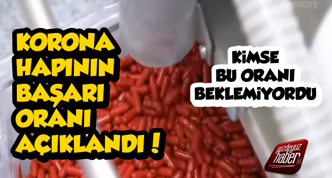 Dünya Bekliyordu, Korona Hapının Etki Oranı Açıklandı!