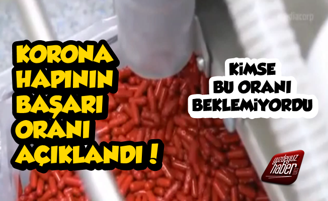 Dünya Bekliyordu, Korona Hapının Etki Oranı Açıklandı!