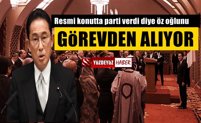 Dünya Japon Başbakan Fumio'yu konuşuyor, oğluna kızdı ve…