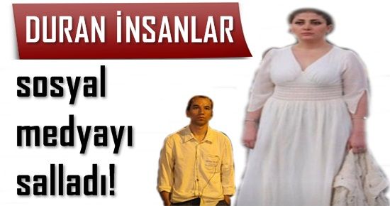 DURAN İNSANLAR DALGA DALGA YAYILIYOR