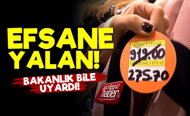 Efsane İndirim Yalan Çıktı!