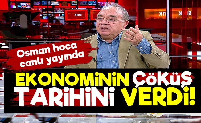 Ekonominin Çöküş Tarihini Açıkladı!