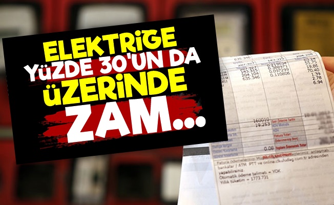 Elektriğe Rekor Zam Geliyor!