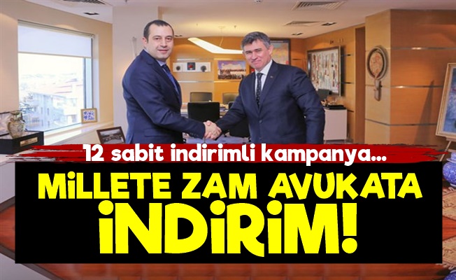 Elektrikte Millete Zam Avukata İndirim!