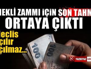 Emekli maaş zammı için son tahmin belli oldu