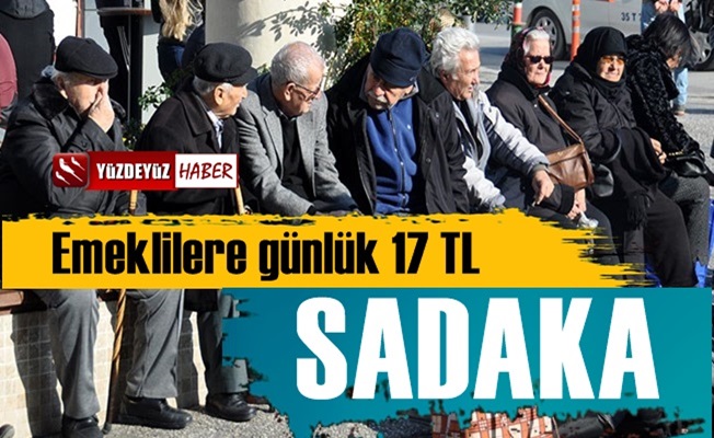 Emekli Yine Umduğunu Bulamadı, 'Günlük 17 TL Sadaka'