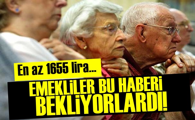 EMEKLİLER DİKKAT! BELLİ OLDU…