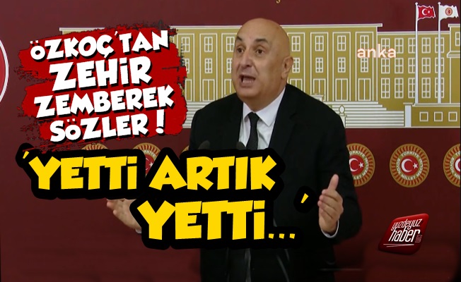 Engin Özkoç Zehir Zemberek Konuştu: Yetti Artık