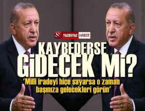 Erdoğan 31 Mart seçimini kaybederse gidecek mi, bakın neler anlattı?