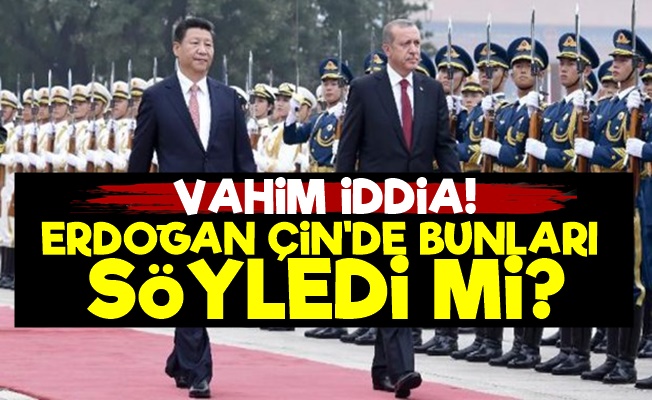 Erdoğan Bunları Söylediyse…