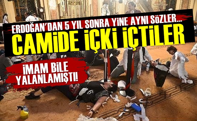 Erdoğan Konya'da Yine Cami Yine İçki Dedi!