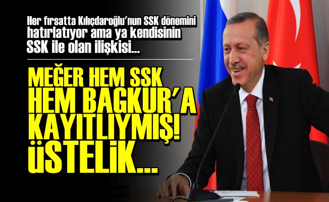 ERDOĞAN NEDEN ÇİFTE KAYITLIYMIŞ?