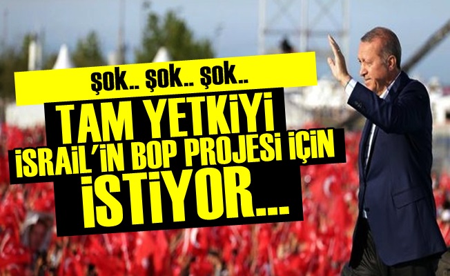 ERDOĞAN O YETKİYİ 'BOP' İÇİN İSTİYOR'