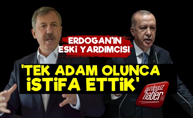 Erdoğan Tek Adam Olunca İstifa Etmişler!