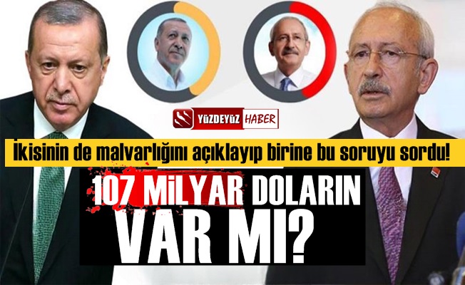 Erdoğan ve Kılıçdaroğlu'nun malvarlıklarını açıkladı