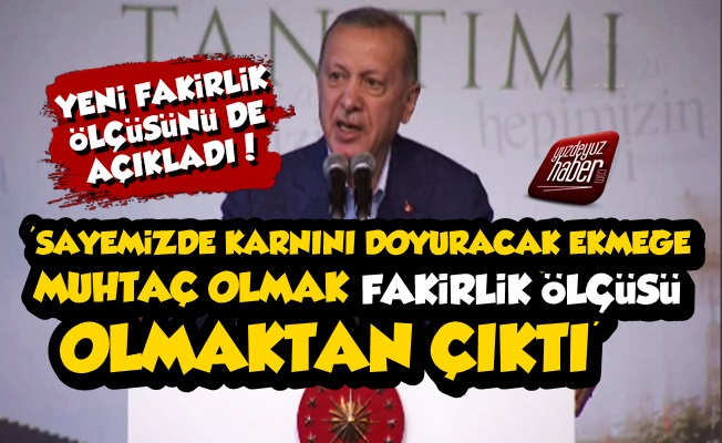 Erdoğan'ın 'Fakirlikle' İlgili Sözleri Olay Oldu