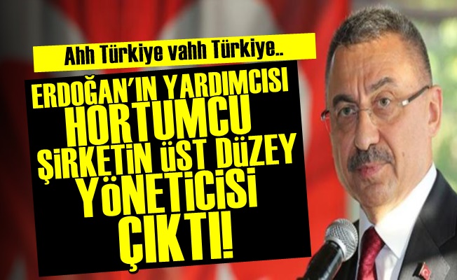 Erdoğan'ın Yardımcısı O Şirketi Yönetiyormuş!