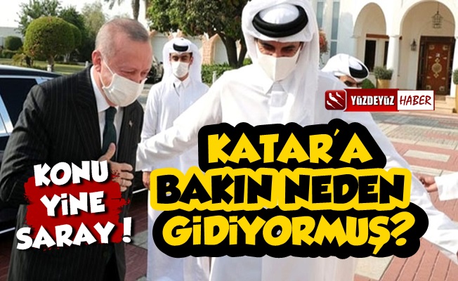 Erdoğan'ın Katar'a Gitme Sebebi Belli Oldu, Konu Yine Saray!