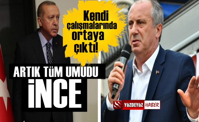 Erdoğan'ın tek umudu Muharrem İnce