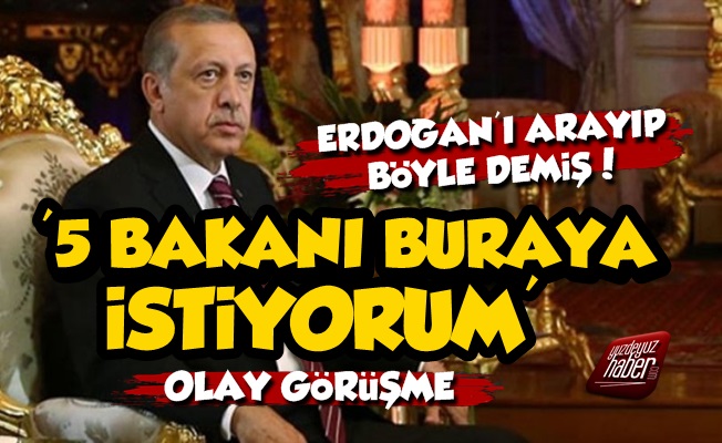 Erdoğan'la Orman Müdürü'nün Olay Görüşmesi