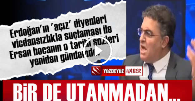 ERSAN ŞEN: BİR DE UTANMADAN…