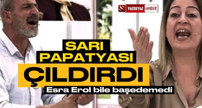 Esra Erol'da 'Sarı Papatya' çıldırdı, yaşananlar bomba