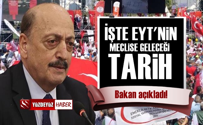 EYT Yasası'nın Meclise Geleceği Tarih Belli Oldu