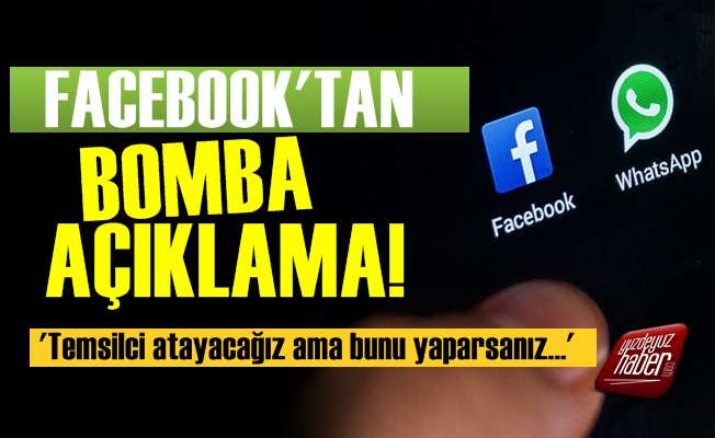 Facebook'tan Türkiye İçin Olay Açıklama!