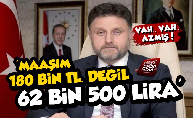 Fahrettin Poyraz'ın Maaşı Sadece 62 Bin 500 TL. İmiş…