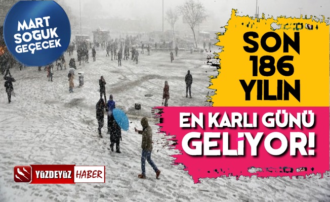 Flaş Uyarı! Son 186 Yılın En Karlı Günü Geliyor!