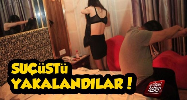 Fuhuş Operasyonunda Suçüstü Yapıldılar