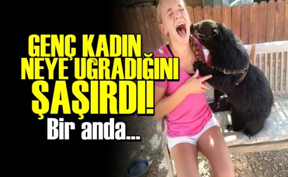 Genç Kadın Neye Uğradığını Şaşırdı!