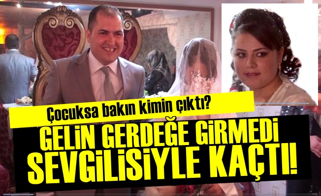 Gerdeğe Girmedi Sevgilisiyle Kaçtı!