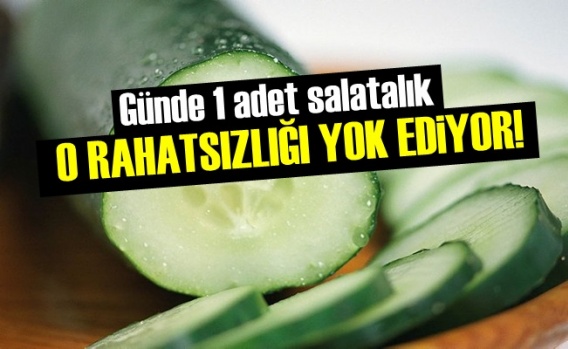 Günde 1 Adet Salatalık O Rahatsızlığı Yok Ediyor!