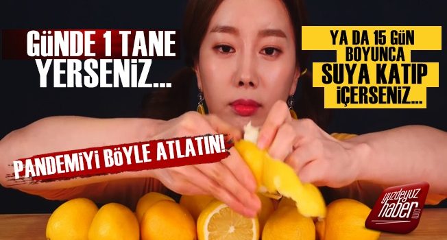 Günde 1 Limon Yemek…