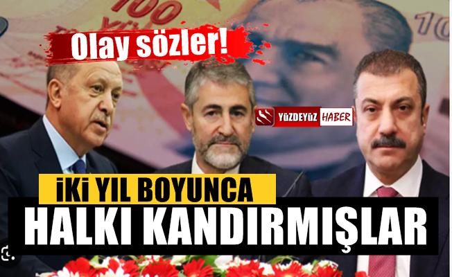 Halkı iki yıl boyunca öyle bir kandırmışlar ki…