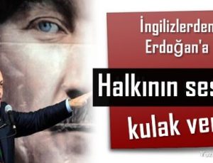 ‘HALKININ SESİNE KULAK VER ERDOĞAN’