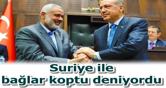 HAMAS TÜRKİYE’Yİ İSTİYOR